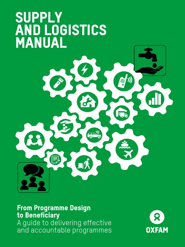 Oxfam Supply and Logistics Manual | PDF | Logistics | Procurement