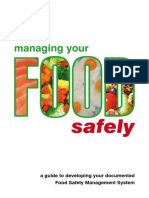 Managing Food Safely