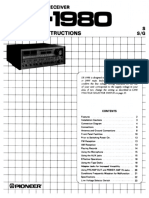 Pioneer SX-1980