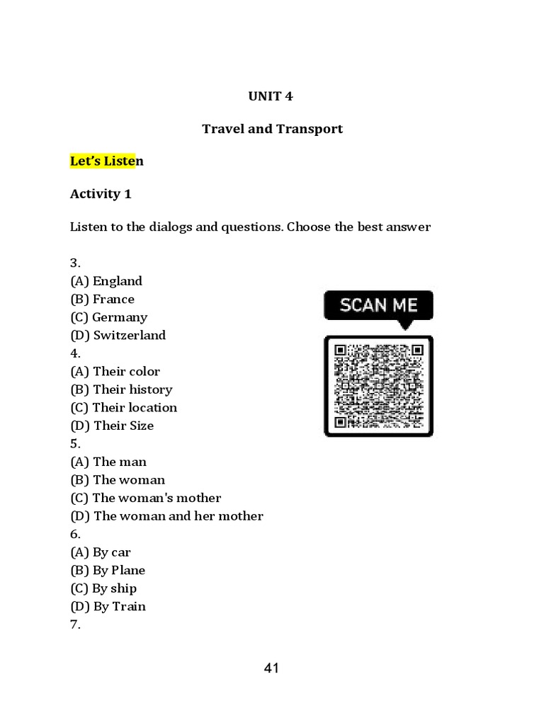 Exploring Travel, Transportation, and Communication through Engaging