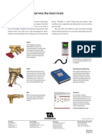 Important tools for precise hydronic control