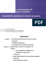 Comptabilité Analytique Et Contrôle de Gestion