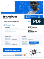 Invoice E-Flyer