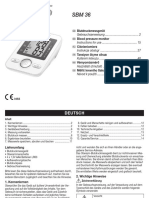 Sanitas SBM 36 Blood Pressure Monitor