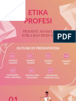 Presentasi Etika Profesi Filsafat, Agama, Dan Hukum