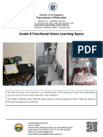 Grade 8 Functional Home Learning Space