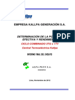 Empresa Kallpa Generación S.A.