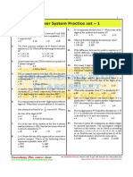 Numbers System Set - 1