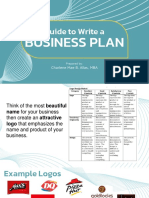 Guide to Write a Successful Business Plan