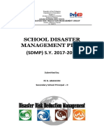 SchoolDisasterManagementPLANS Y 2017-2018