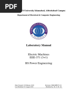 Electric Machines Lab Manual Latex