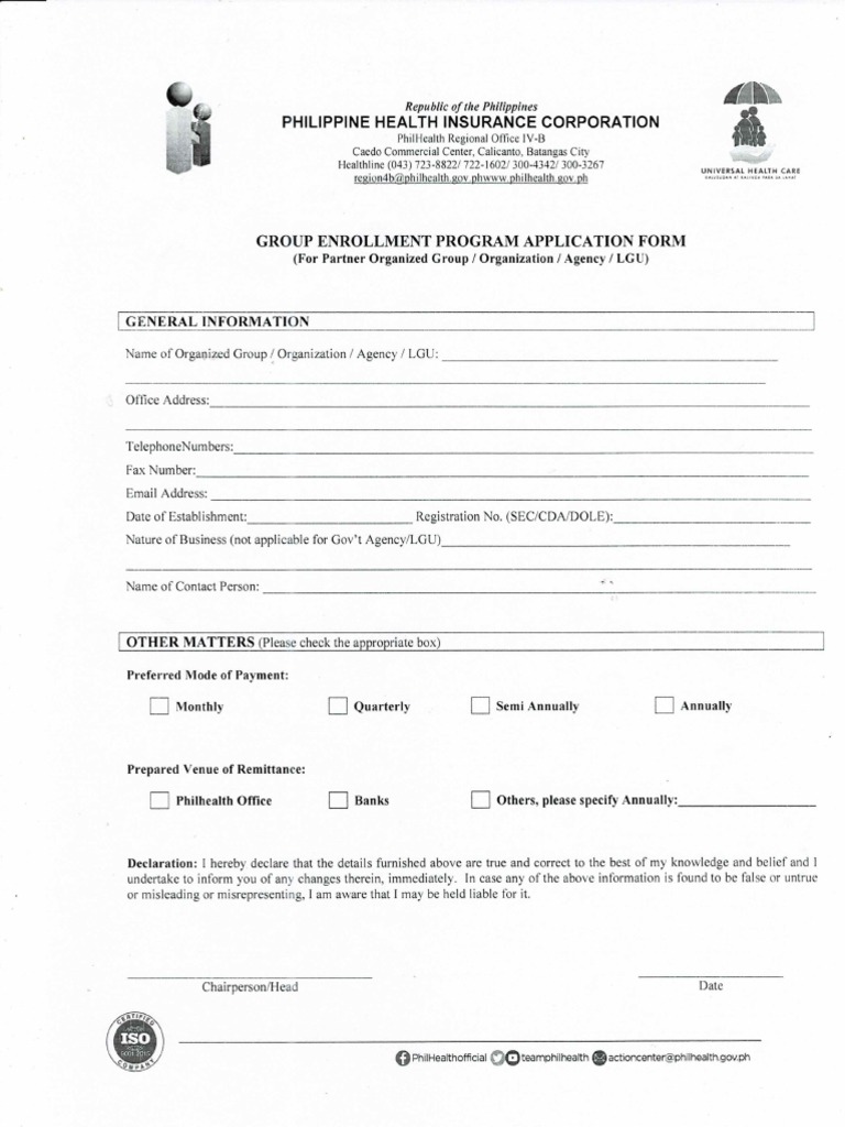 Group philhealth pdf
