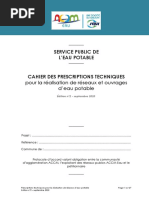 Définition et Objectifs du Réseau AEP | PDF | Eau | Stockage de l'énergie