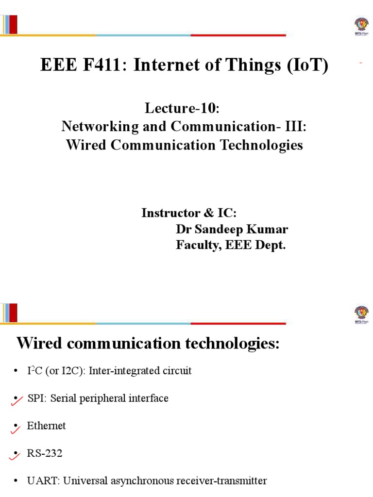 IoT-Lecture-10 - Networking and Communication - III | PDF | Computer ...