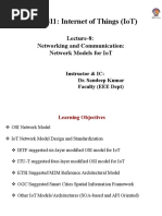 IoT-Lecture-8 Slides Networking and Communication - I