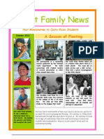 Summer Newsletter 2011