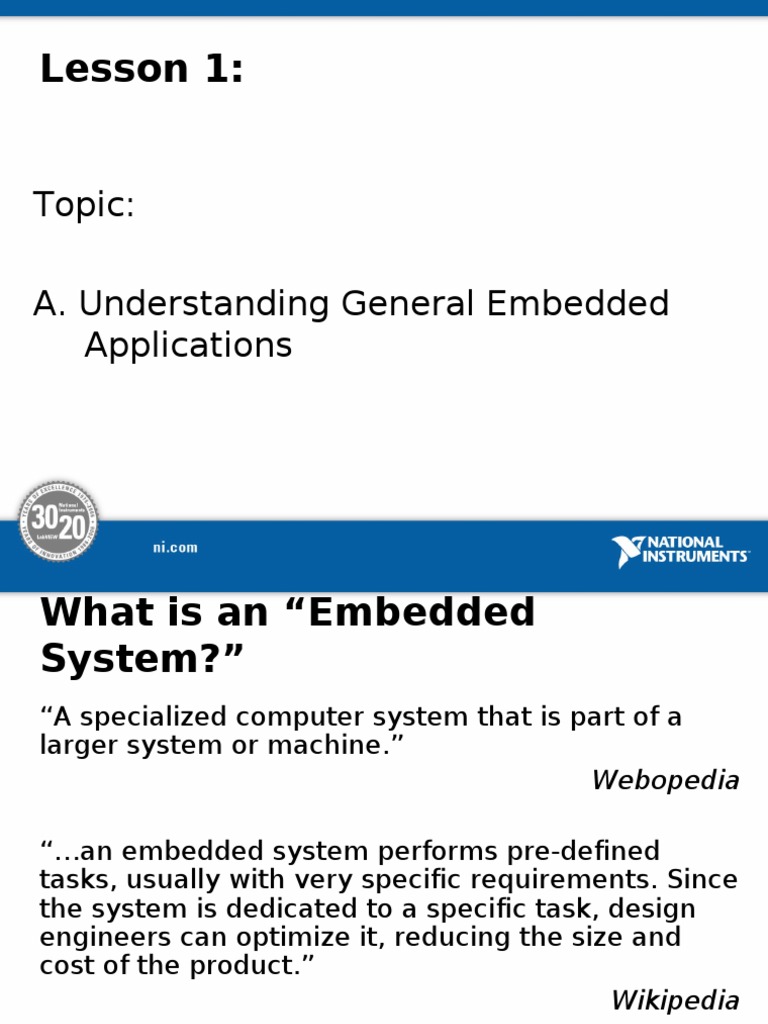 Understanding Embedded Systems Basics | PDF