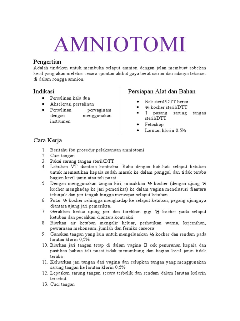 AMNIOTOMI PDF