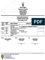 Philippine Education Dept Weekly Home Learning Plan for Fermions, Baryons & Bosons