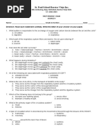Grade 5 Science Term 1 Assessment | PDF | Circulatory System | Blood