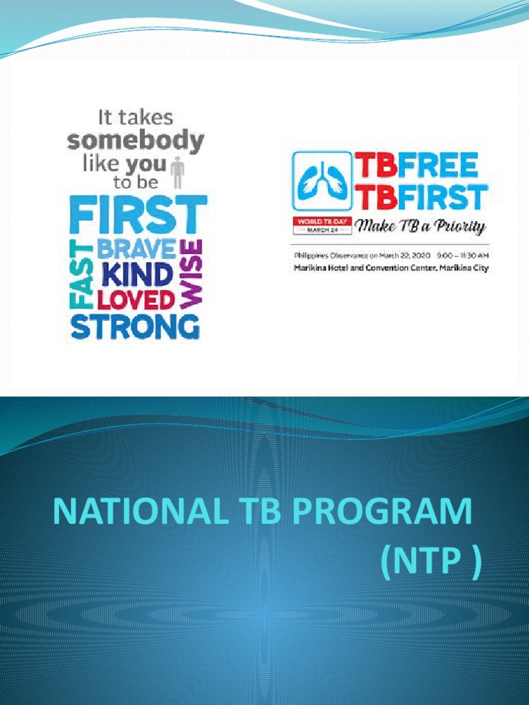 National TB Program PDF Tuberculosis Medical Diagnosis