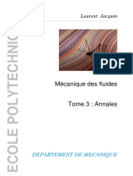 Mécanique Des Fluides Tome 3 Annales (Laurent Jacquin)