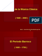 Historia de La Musica Clasica 1600-2000
