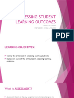 Assessing Student Learning Outcomes: Chapter 4 Lesson 1 Prepared By: Donna A. Polenio