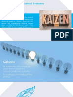 Kaizen Implementation & Evaluation SOP