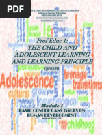 Module1 Child and Adolescent