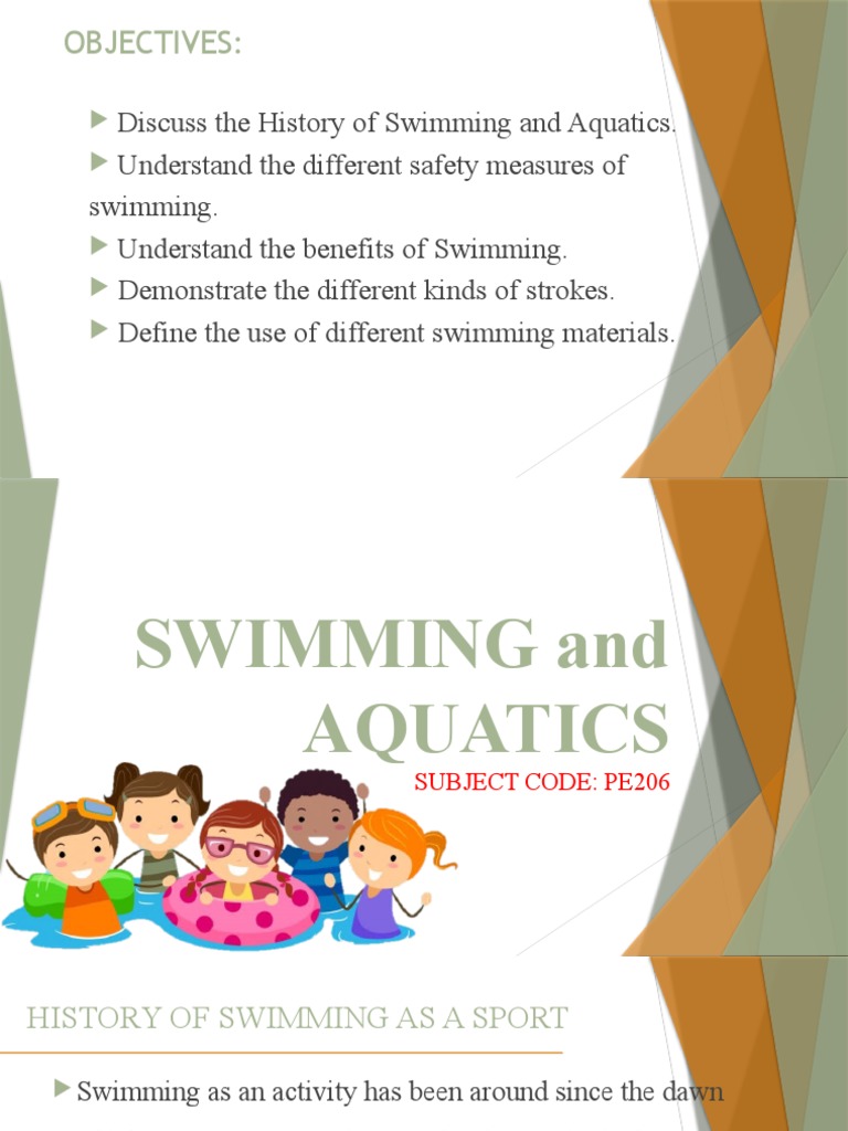 Swimming and Aquatics Module 1 | PDF | Swimming | Swimming (Sport)