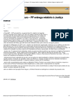 Operação Porto Seguro - PF Entrega Relatório À Justiça Federal - Notícias Antigas Da Agência de PF