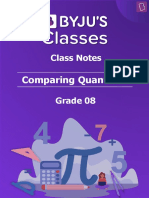 Comparing Quantities - Notes