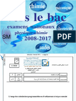 Examens Maroc 2008 2017