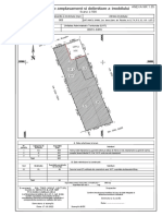 Plan de Amplasament Si Delimitare A Imobilului: Nr. Cadastral Suprafata Masurata A Imobilului (MP) Adresa Imobilului 983