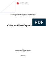 Actividad 2 - Cultura y Clima Organizacional