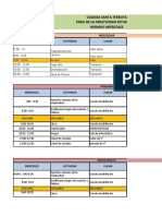 Horario FERIA