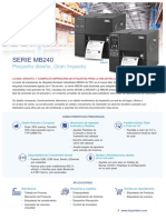 Catalogo Impresora de Etiquetas TSC MB240T