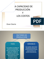 La Capacidad de Produccion y Los Costos