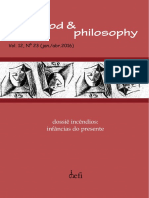 Childhood N Philosophy - Vol. 12, N. 23 - Incêndios - Infâncias Do Presente