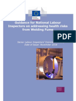 Guidance For National Labour Inspectors On Addressing Health Risks From Welding Fume