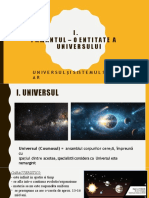 I.1. Universul Si Sistemul Solar