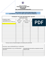 SCORING TOOL FOR PIs