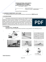 Physical Fitness Assessment Tests