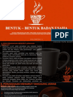 Bentuk - Bentuk Badan Usaha