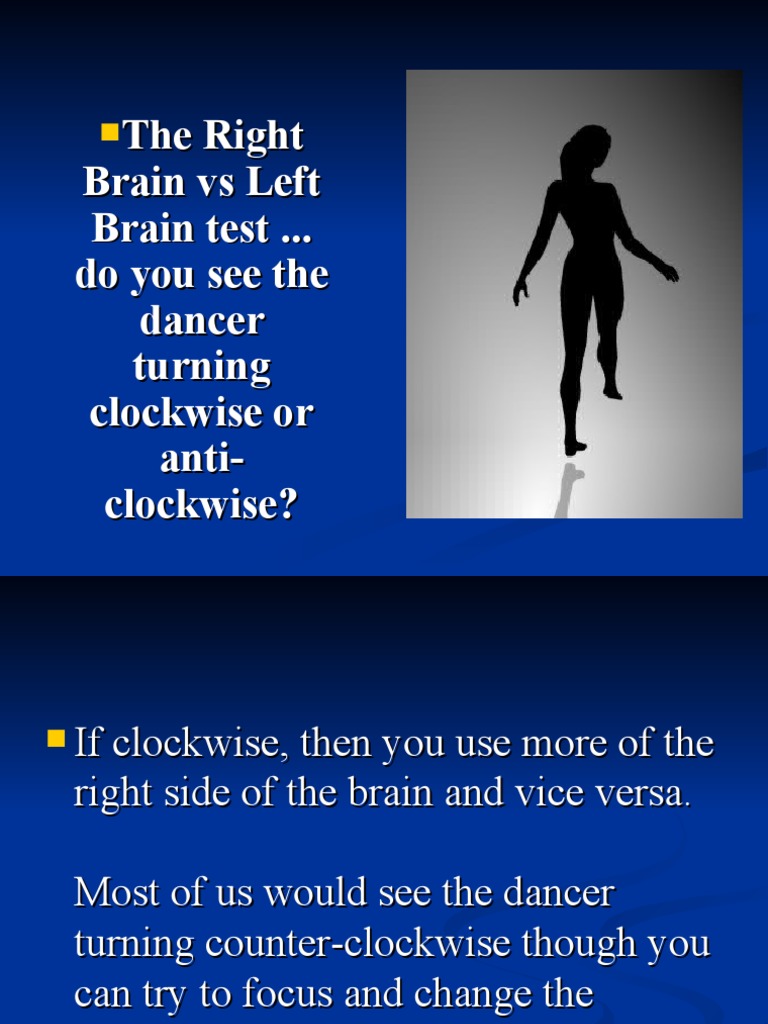 Left Brain Right Brain Excercise | PDF