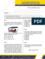 Aula 7 Matematica 1 Serie Versao Aluno