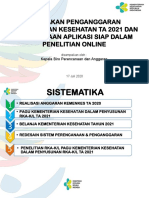 02 - Kebijakan Perencanaan - Penganggaran 2021
