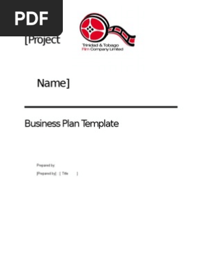 Film Industry Business Plan Template