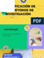 Clasificación de Los Métodos de Investigación